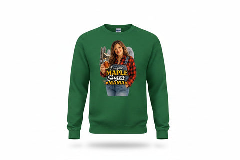 Crewneck Sweatshirt, Maple Sugar Mama