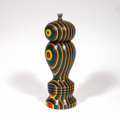 8 Inch Confetti Haynes Pepper Mill - Dailey Woodworking