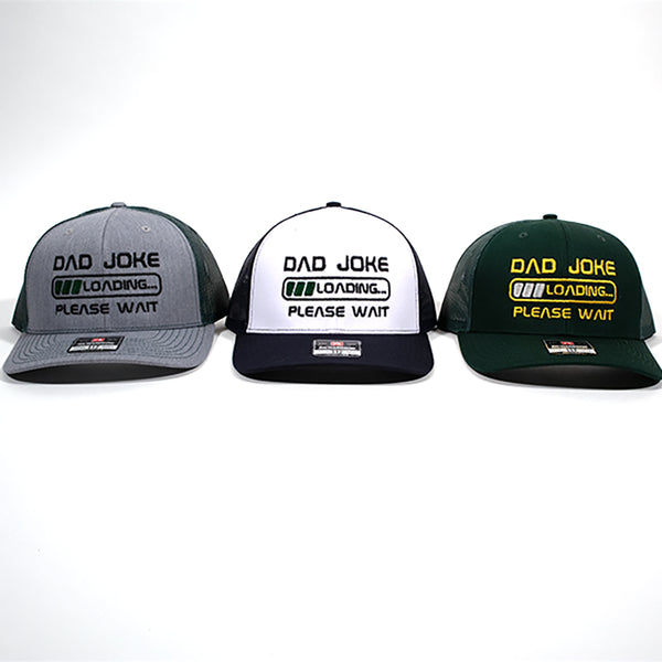 Embroidered Hat, Dad Joke Loading