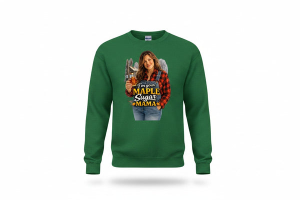 Crewneck Sweatshirt, Maple Sugar Mama