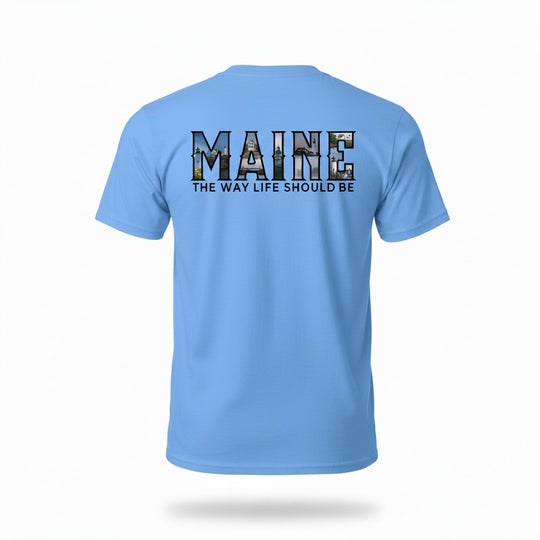 Short sleeve t-shirt, Maine Lighthouse shirt