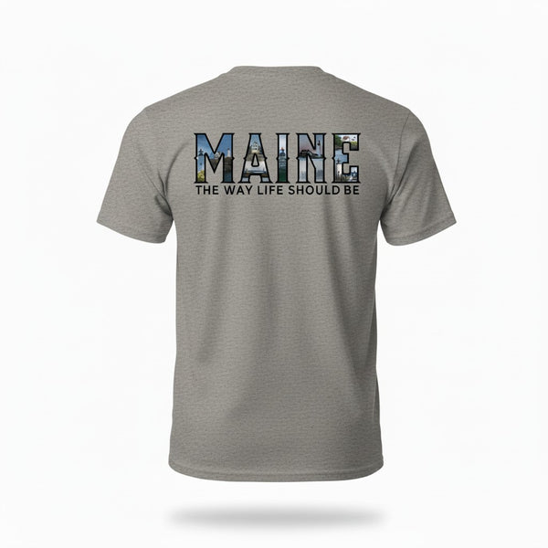 Short sleeve t-shirt, Maine Lighthouse shirt