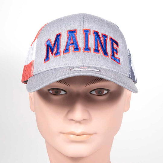 Gray cap with &
