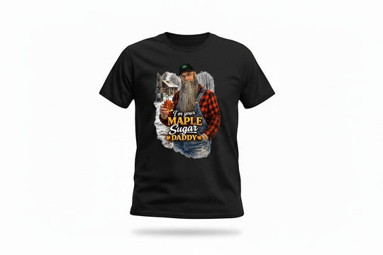 Dailey Woodworking black short sleeve t-shirt with "I&