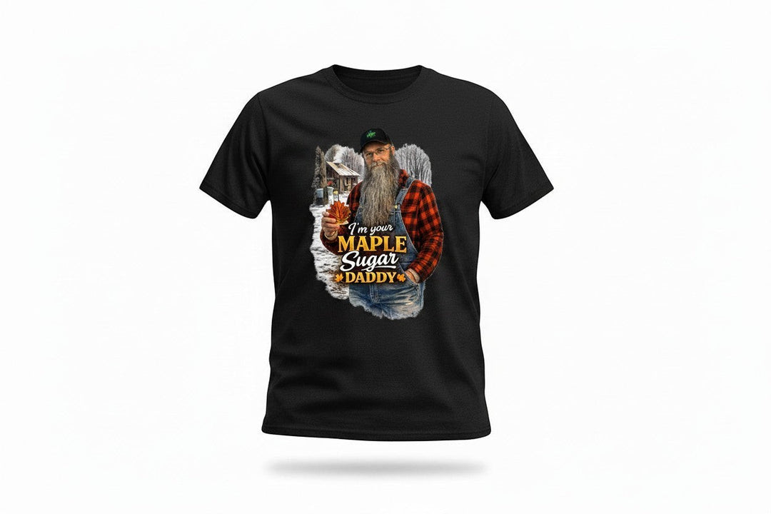 Dailey Woodworking black short sleeve t-shirt with "I&