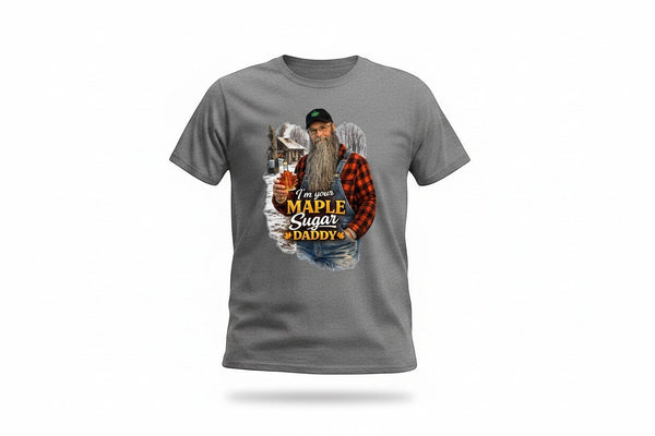 Dailey Woodworking grey short sleeve t-shirt with