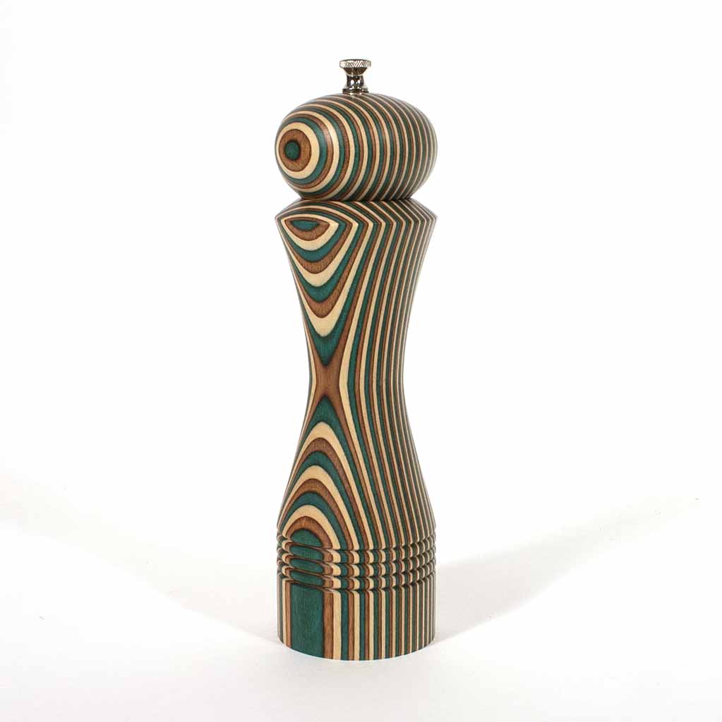 10 Inch Camo Morrison Pepper Mill - Dailey Woodworking