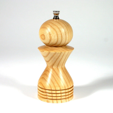 6 Inch Ash Morrison Pepper Mill - Dailey Woodworking