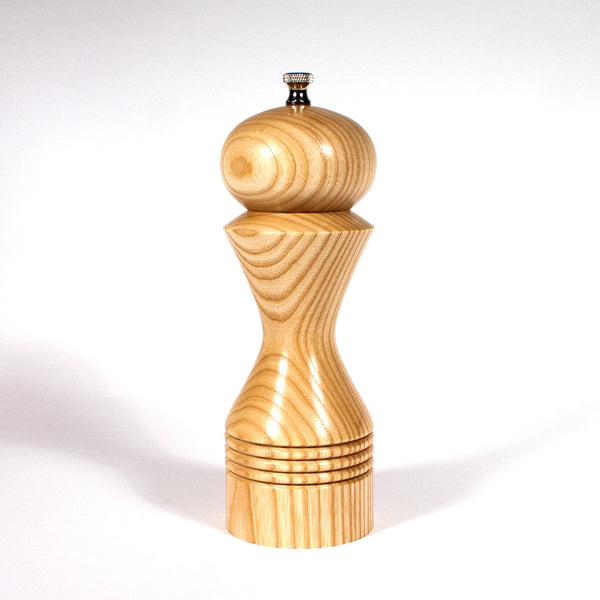 8 Inch Ash Morrison Pepper Mill - Dailey Woodworking