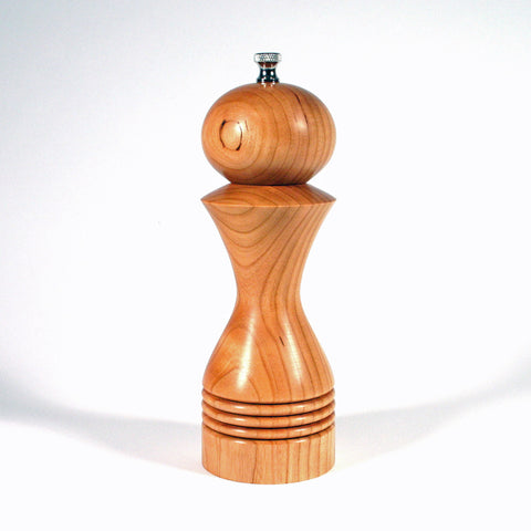 8 Inch Cherry Morrison Pepper Mill - Dailey Woodworking