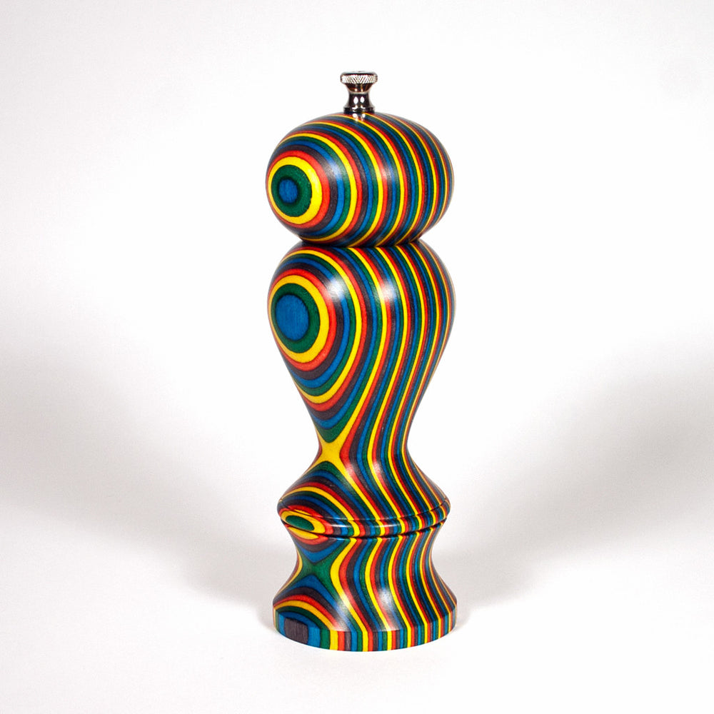8 Inch Confetti Haynes Salt Mill - Dailey Woodworking