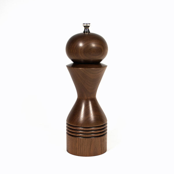 8 Inch Walnut Morrison Pepper Mill - Dailey Woodworking