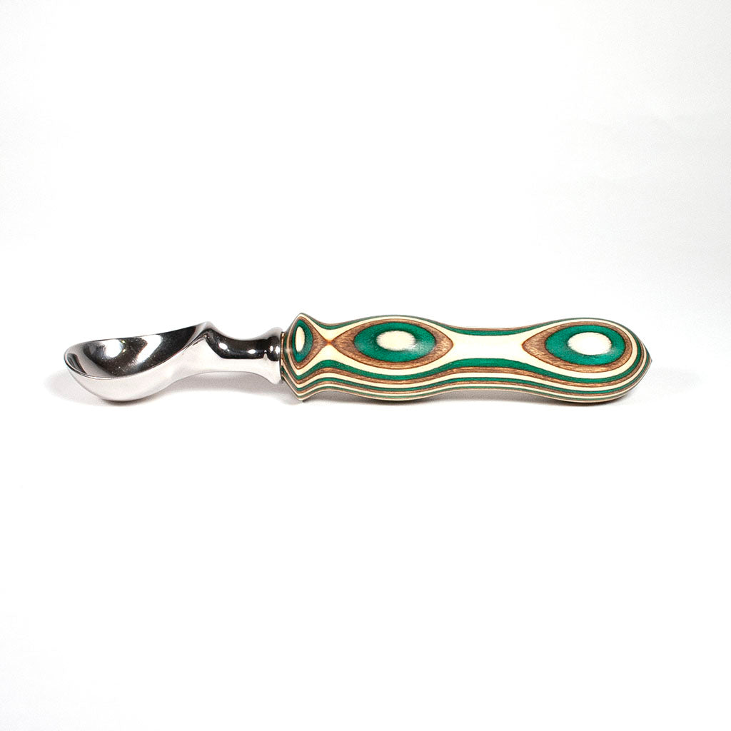 Ice Cream Scoop with Camo laminated handle - Dailey Woodworking