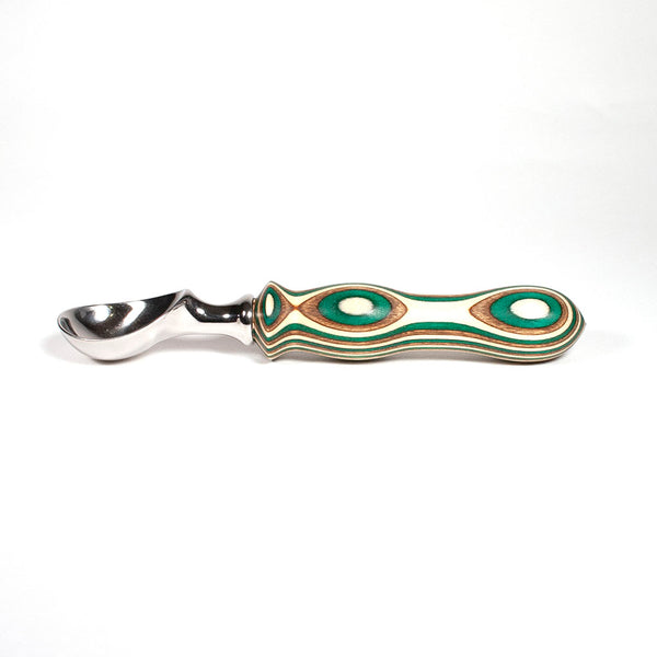 Ice Cream Scoop with Camo laminated handle - Dailey Woodworking