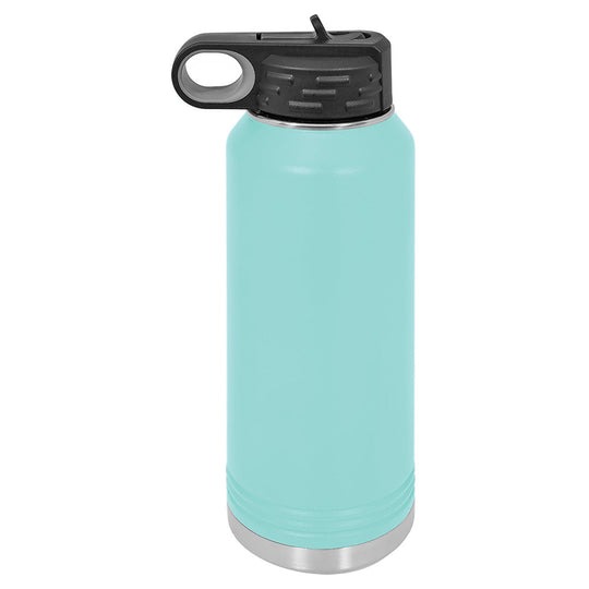 Seafoam 32 ounce water bottle - Dailey Woodworking