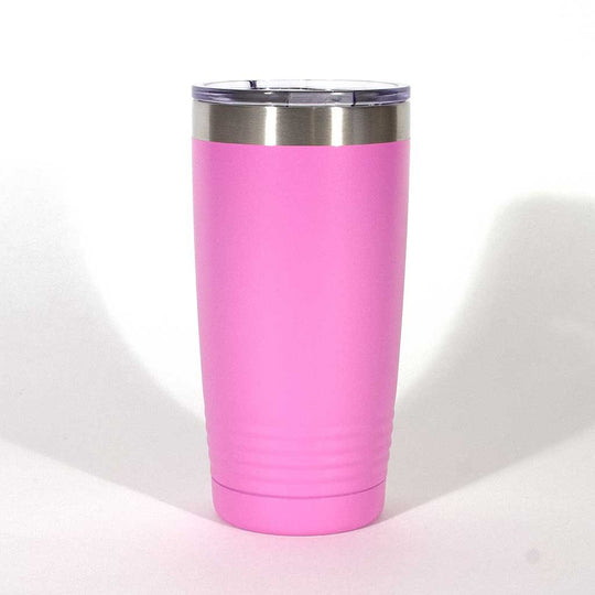 Pink 20 ounce tumbler - Dailey Woodworking