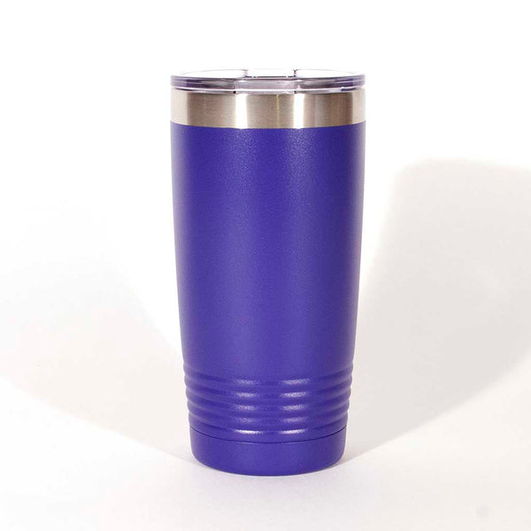 Dark Purple 20 ounce tumbler - Dailey Woodworking