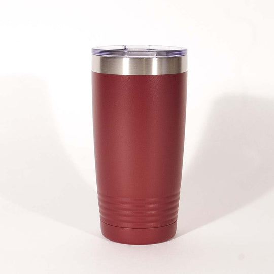 Maroon 20 ounce tumbler - Dailey Woodworking