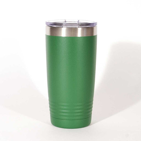 Green 20 ounce tumbler - Dailey Woodworking 
