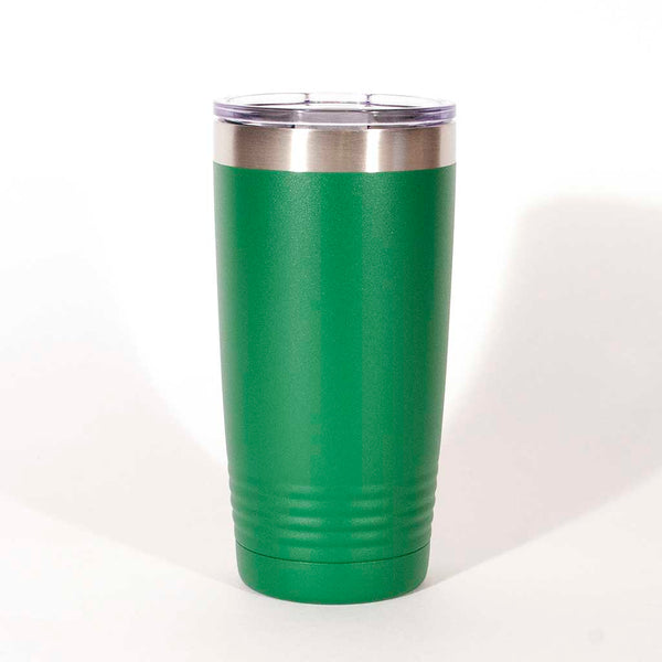 Green 20 ounce tumbler - Dailey Woodworking
