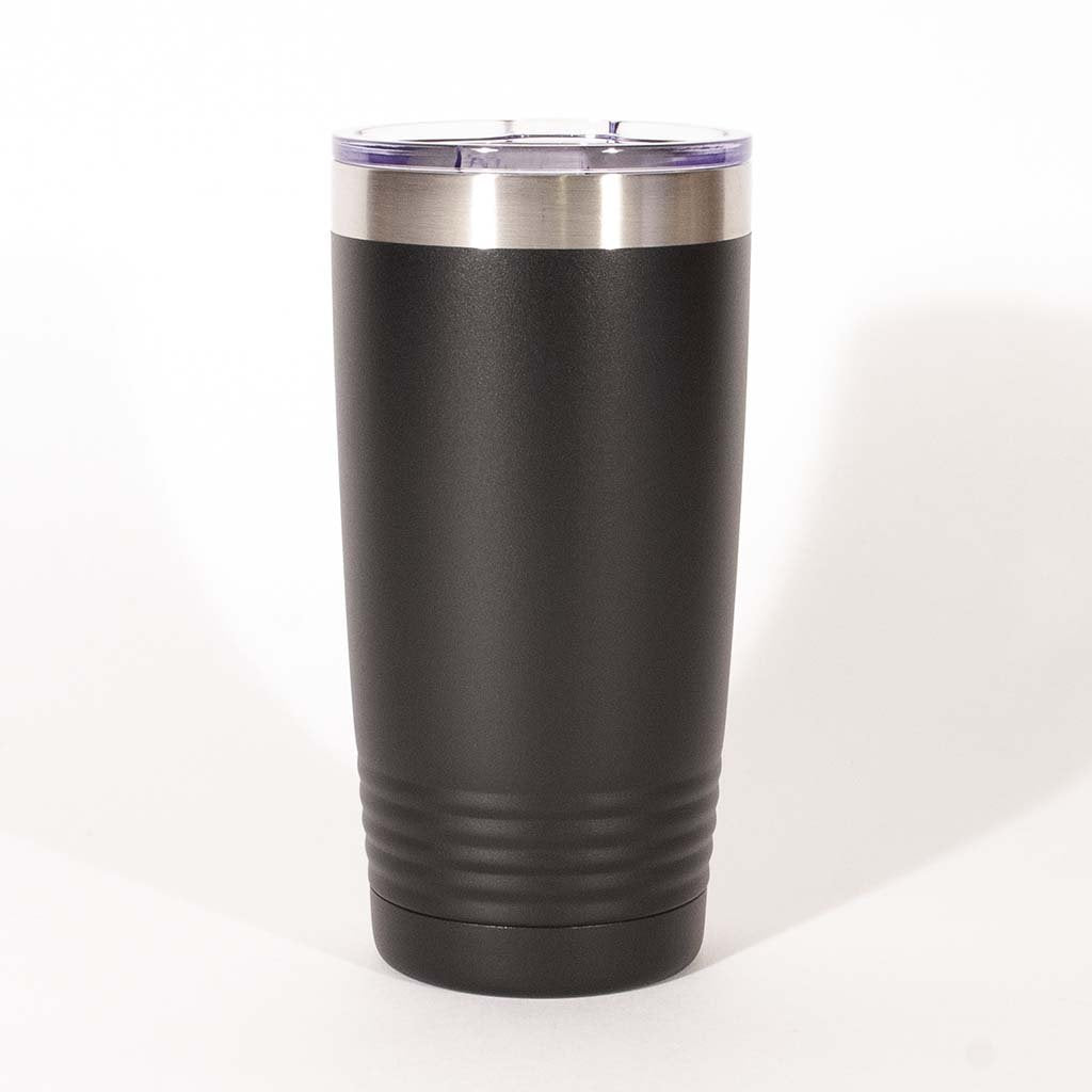 Black 20 ounce tumbler - Dailey Woodworking