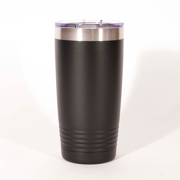 Black 20 ounce tumbler - Dailey Woodworking