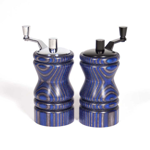 Set of blue and black Ferris mini-grinders - Dailey Woodworking